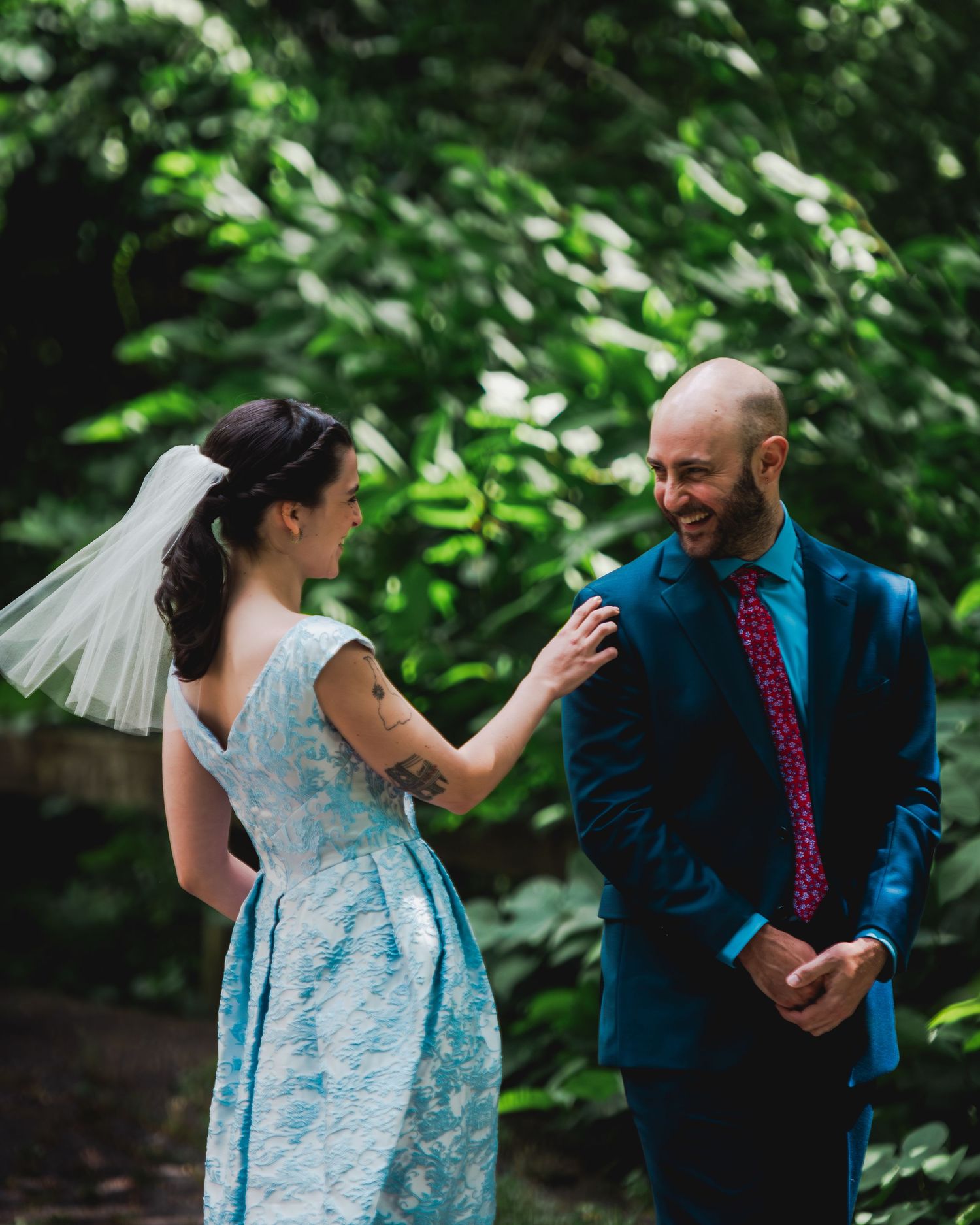 Brookyn wedding photographer. NYC wedding photographer. Brooklyn first look. First look tips and ideas.