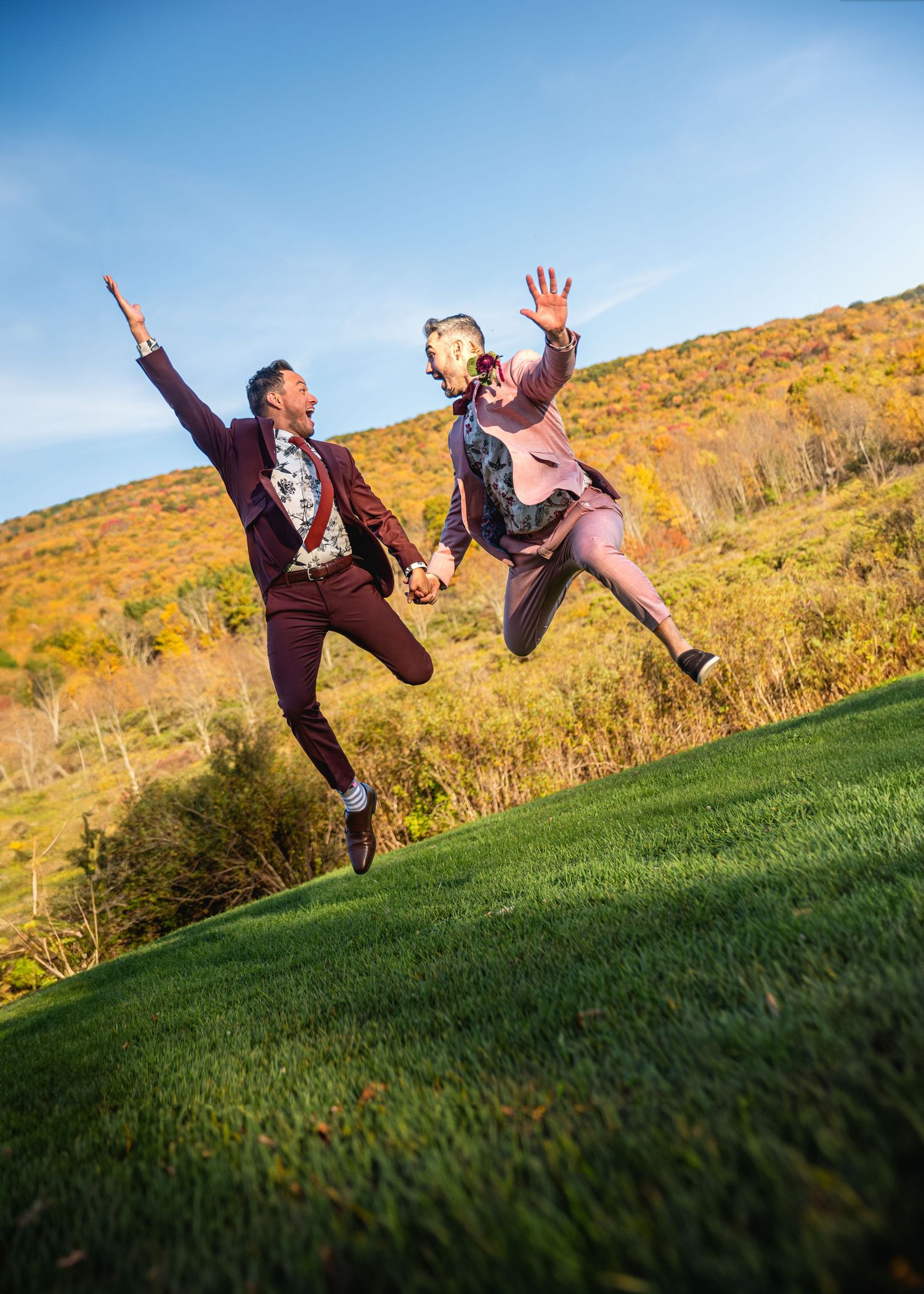 The Inn at West Settlement Wedding. Phoenicia, New York Wedding Photographer. Brooklyn wedding photographer. LGBTQ New York wedding.