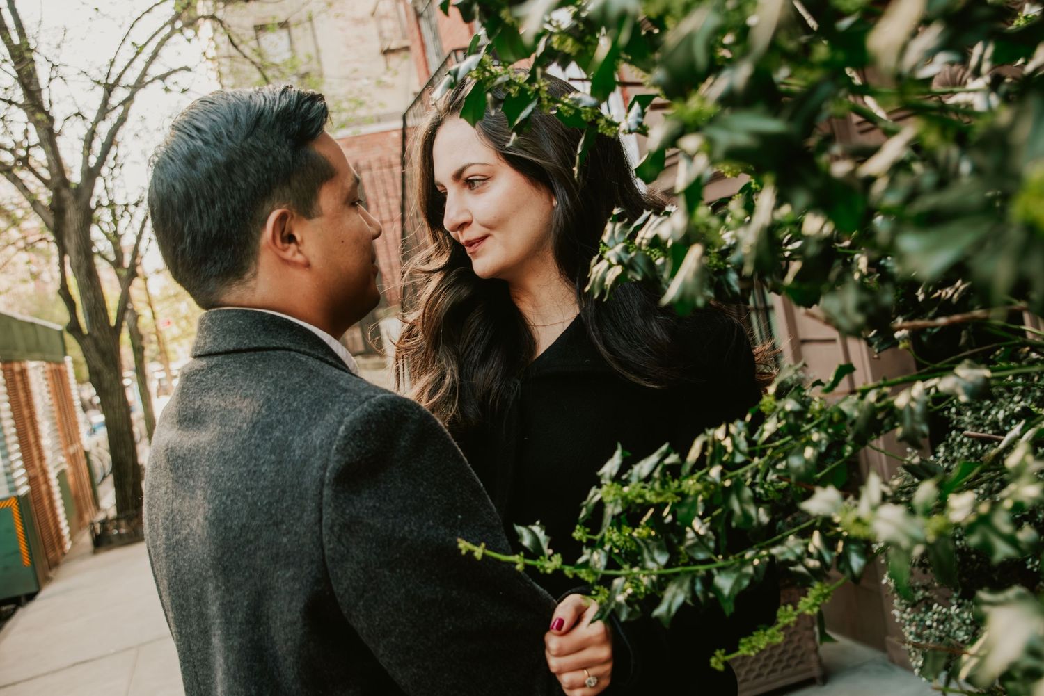 NYC Engagement Photographer. NYC Wedding Photographer. Williamsburg engagement photographer. Wythe Hotel wedding. New York Wedding.