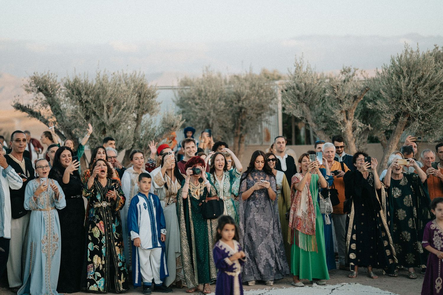 Elegant destination wedding reception in Marrakech