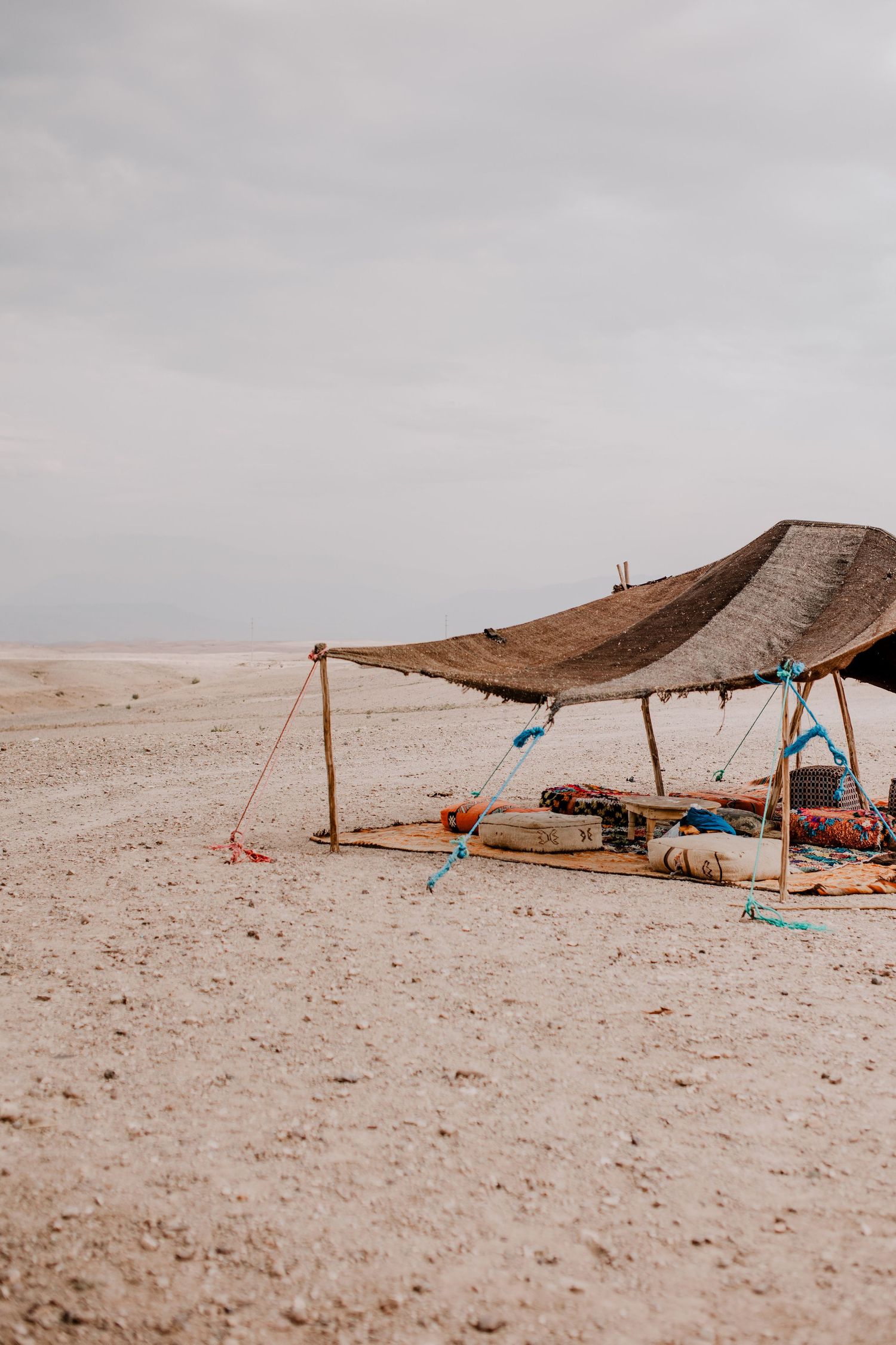 tent in agafay desert
