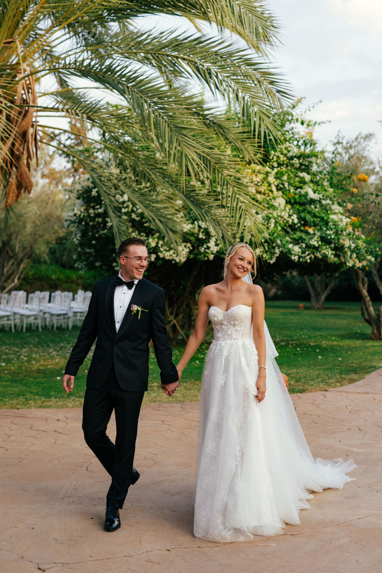 wedding in a luxurious villa in marrakech, editorial bride and groom photoshoot in marrakech. marrakech wedding photographer