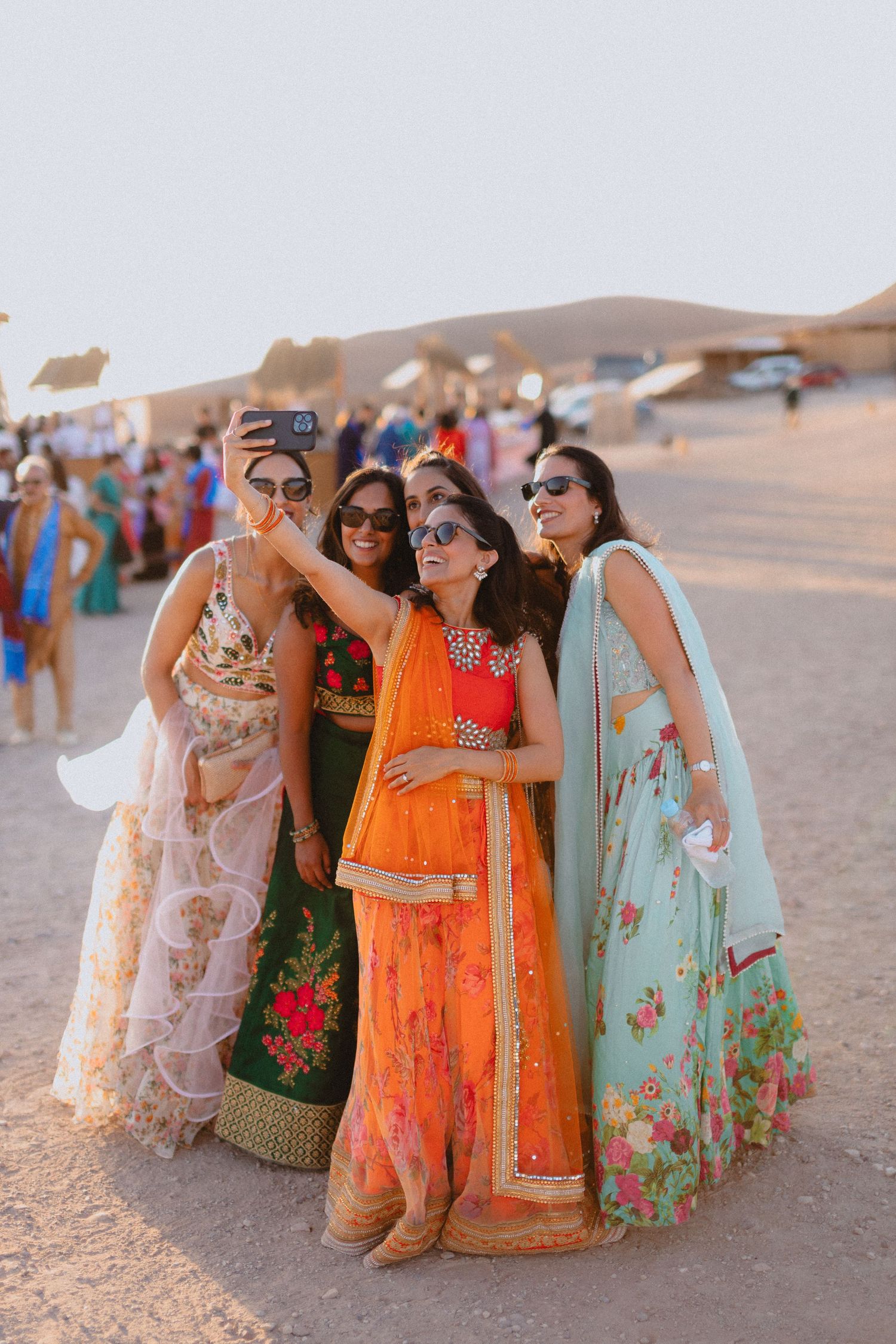 alkamar camp indian wedding celebration