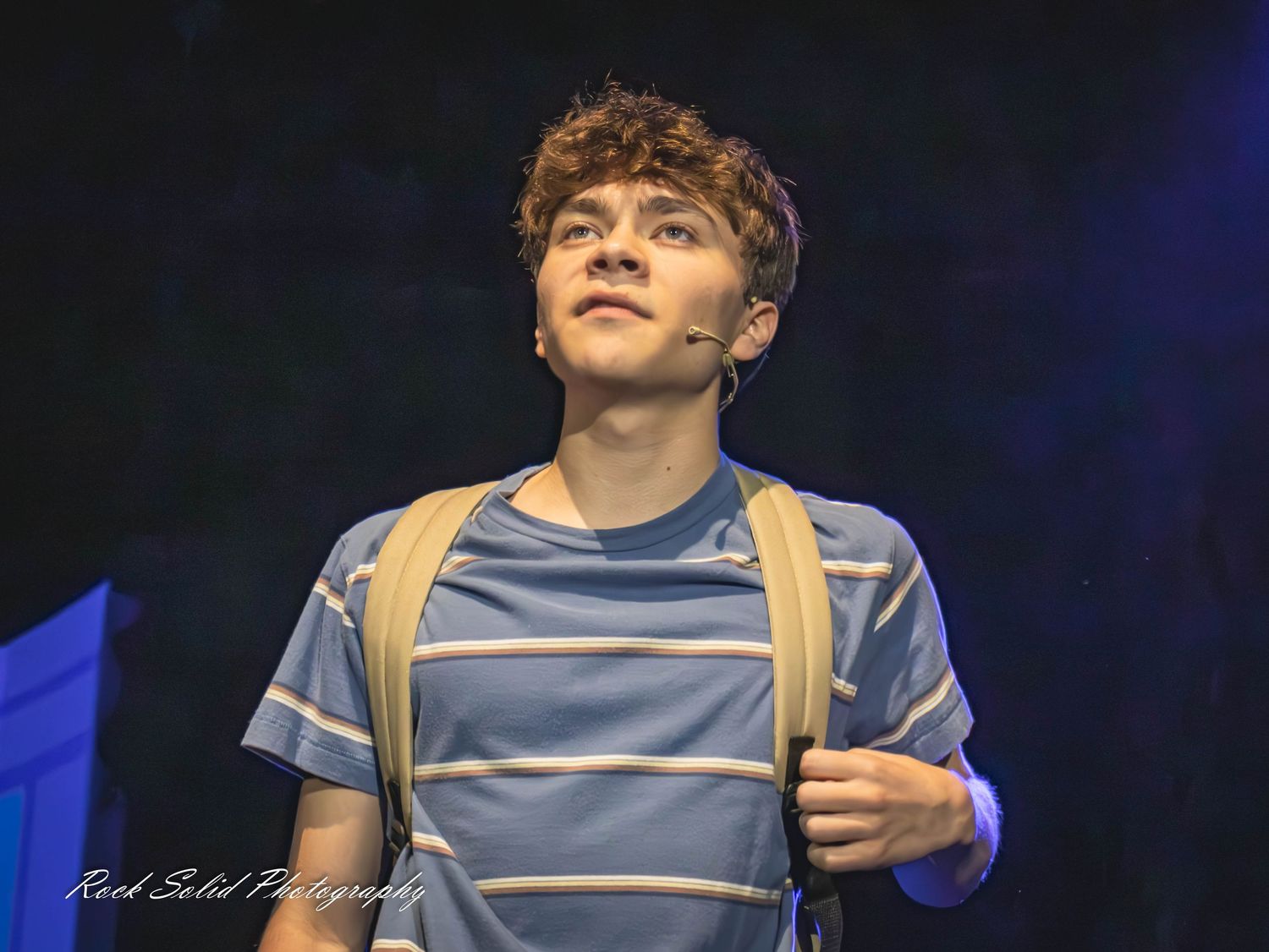 Professional photography for Dear Evan Hansen at Bay City Central. Capture emotional, theater-style portraits you'll treasure forever.