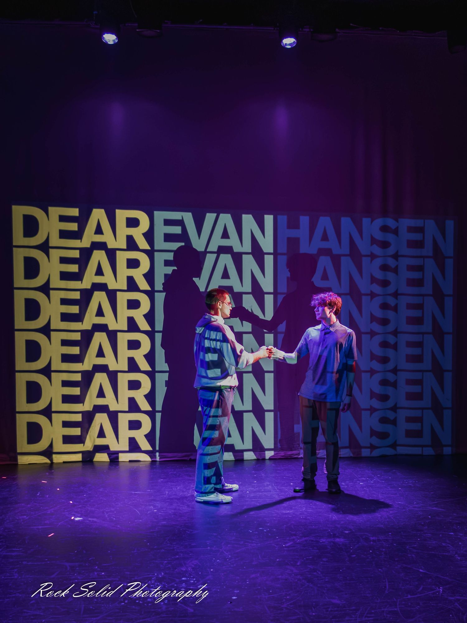 Professional photography for Dear Evan Hansen at Bay City Central. Capture emotional, theater-style portraits you'll treasure forever.