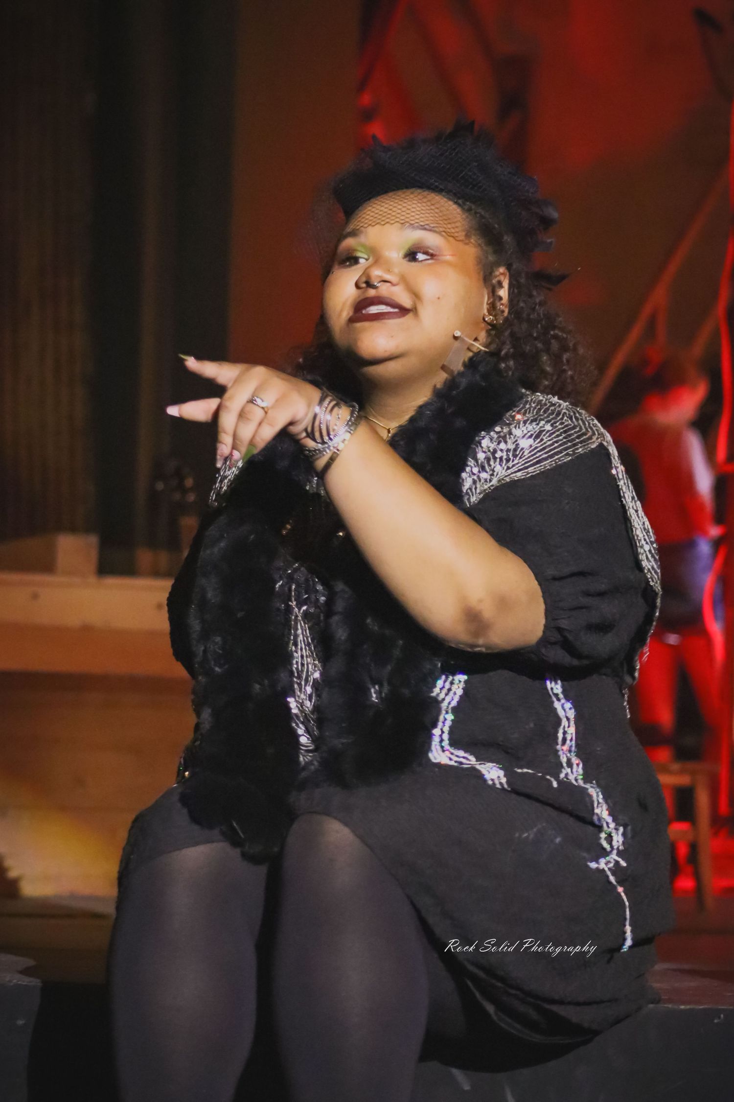 Experience Hadestown on stage- High-quality production, dramatic live performance shots & exclusive theatre gallery images in Bay City, Mi