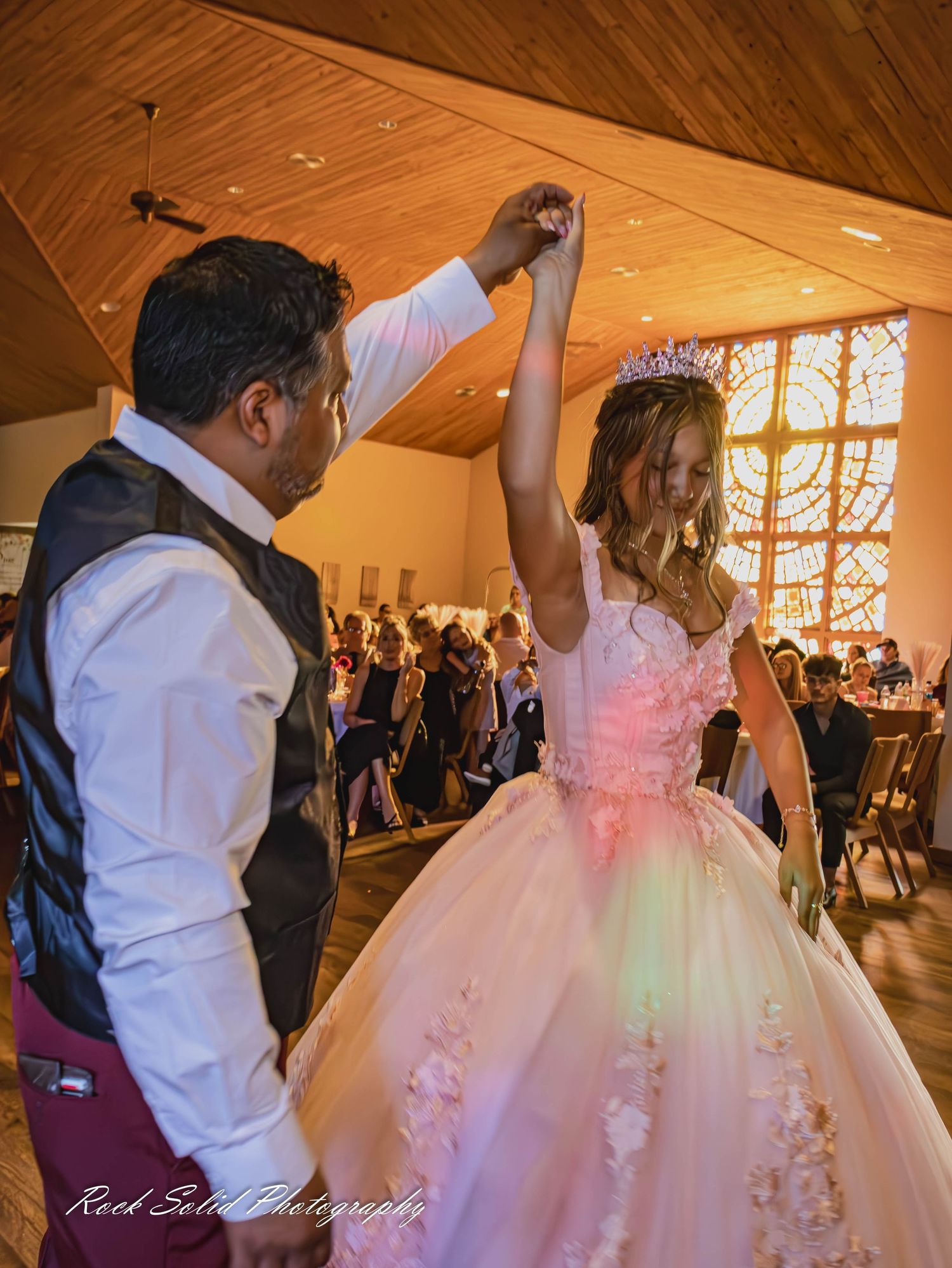 1st Dance Father-daughter at a gorgeous Quinceanera.