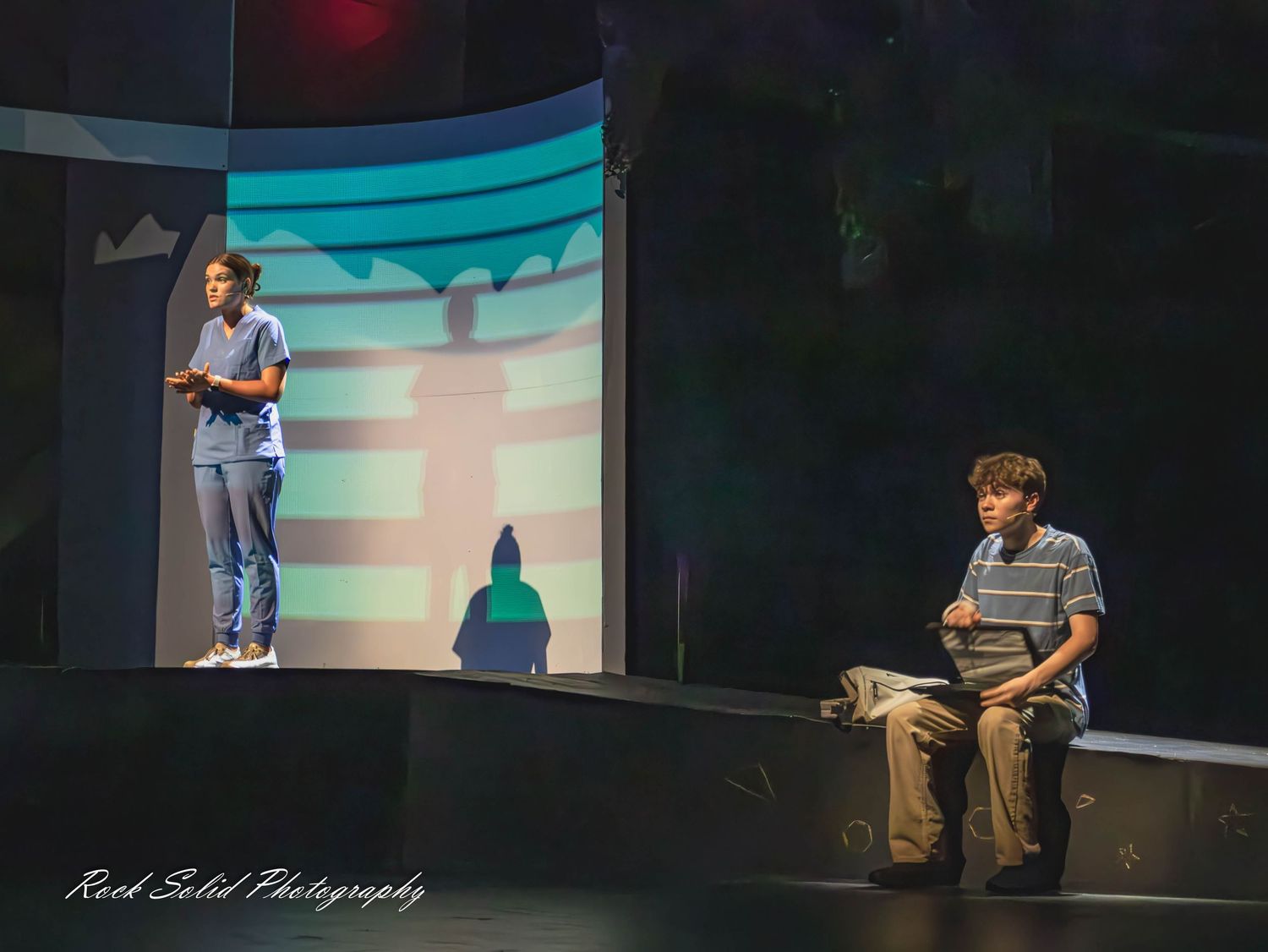 Best Stage and Theater photographer Dear Evan Hansen at Bay City Central.