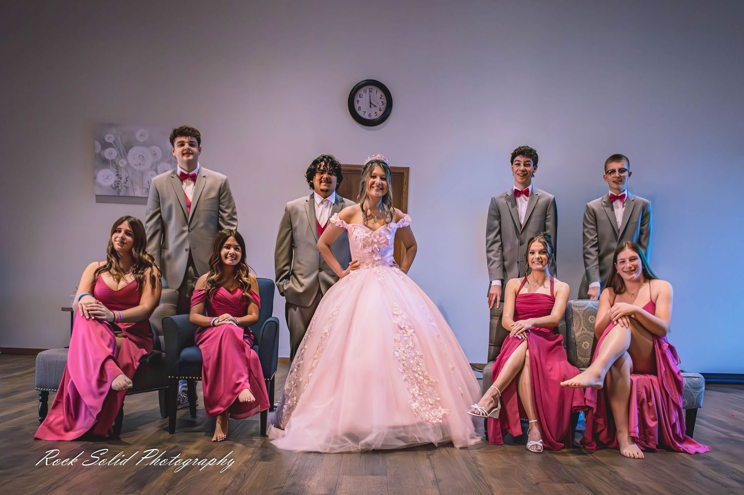 Capturing your beautiful traditions in stunning Quincean`era portraits, live party photography, and emotional family moments in Coleman, Mi