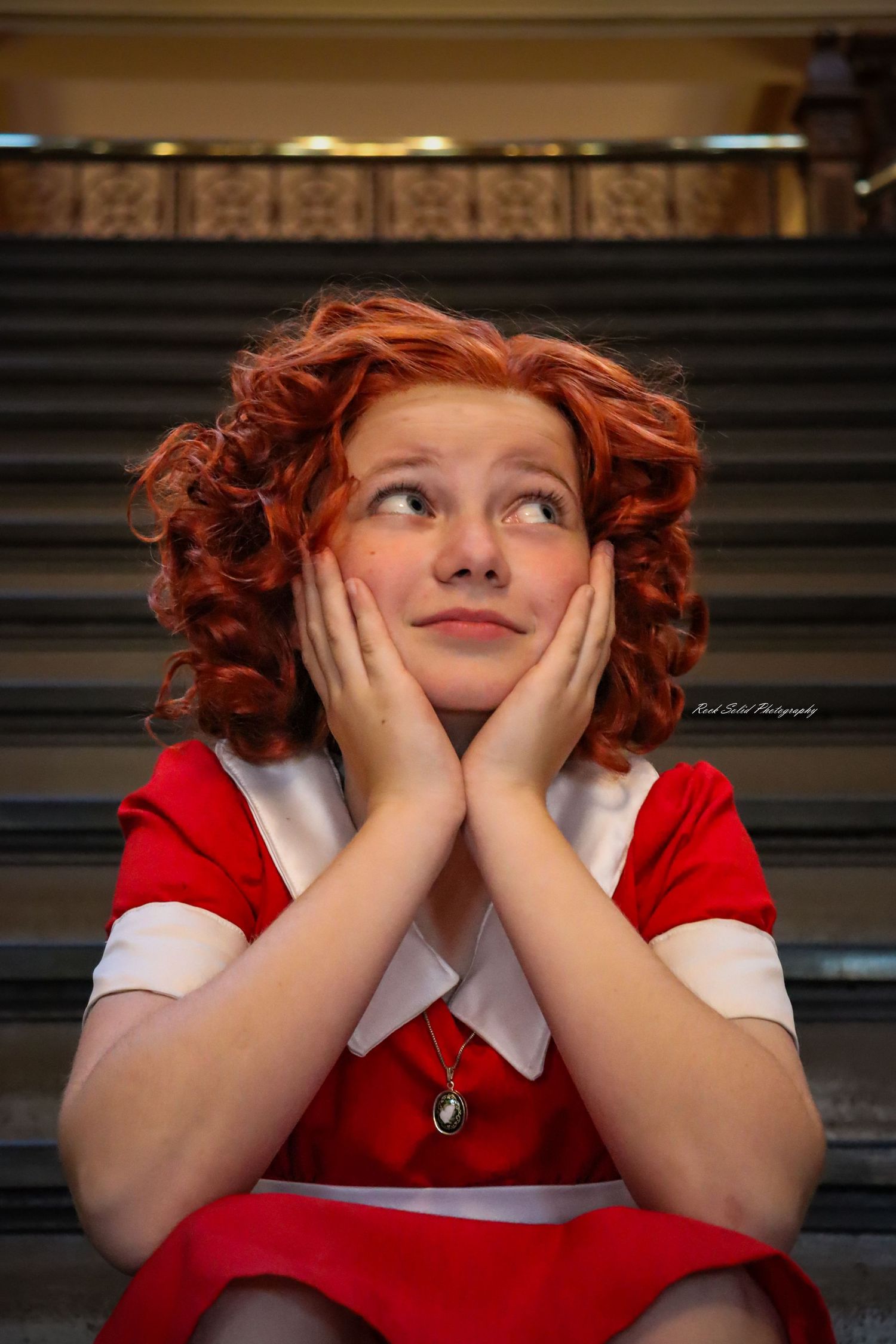 Theater Production- Browse official on-stage product images, dynamic cast photos, and scenic set designs for Annie at Bay City Central