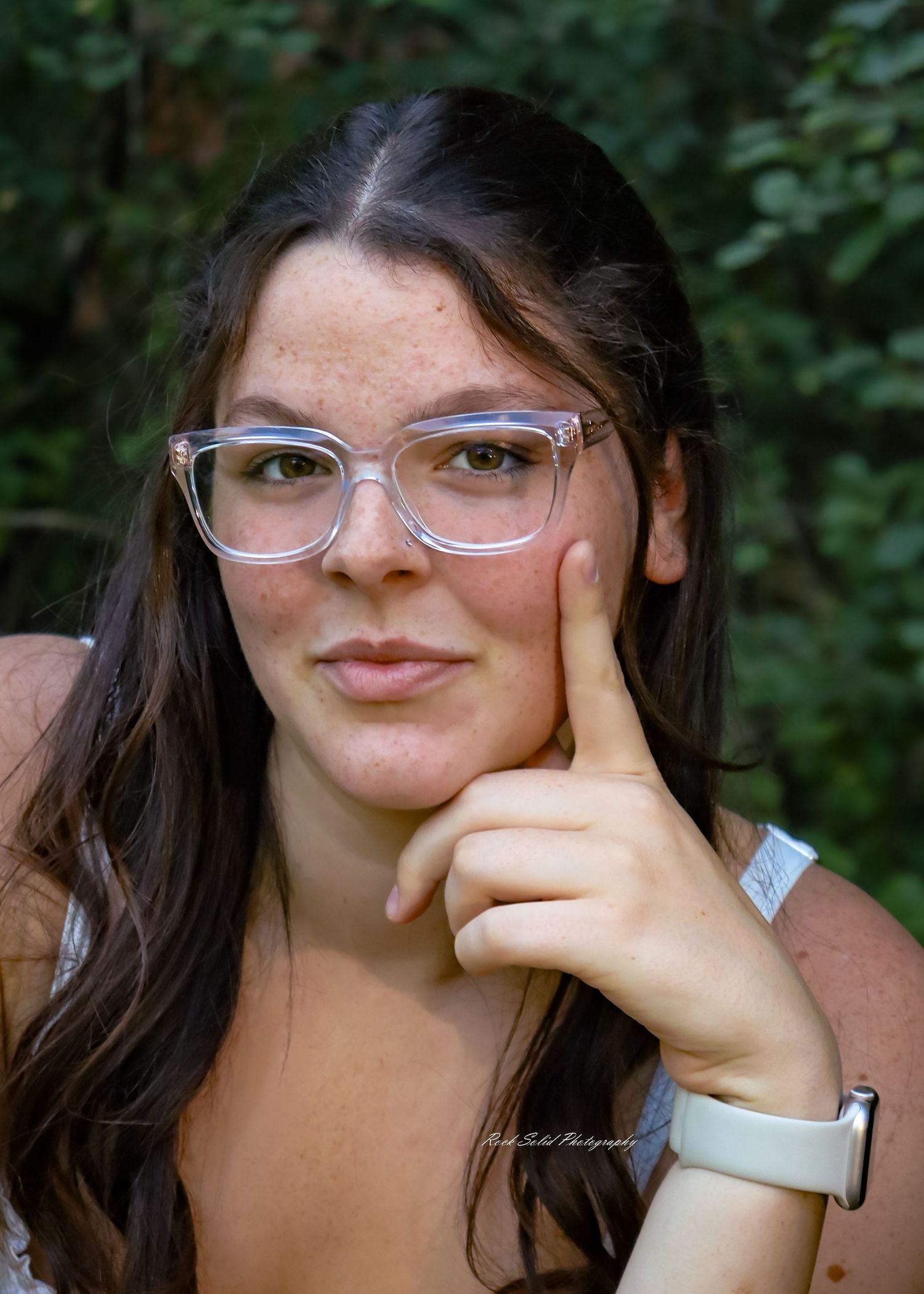 Woman's Senior Portrait in Bay City, Michigan