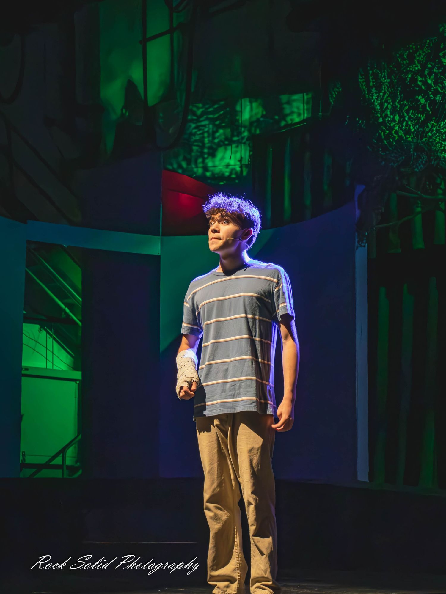 Best Stage and Theater photographer Dear Evan Hansen at Bay City Central.