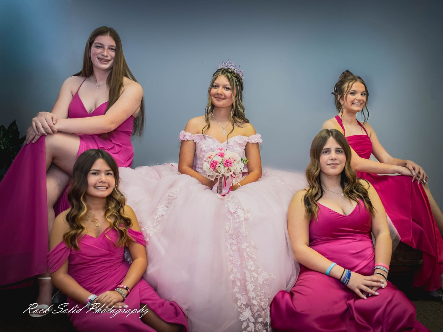 Capturing your beautiful traditions. Browse stunning Quincean`era portraits, live party photography, and emotional family moments.