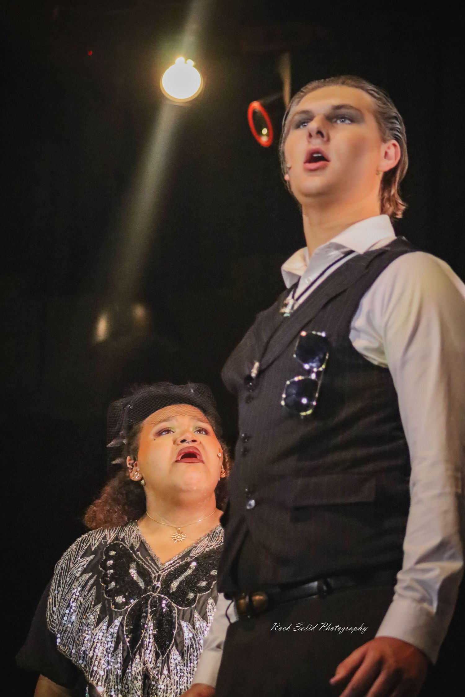 Experience Hadestown on stage- High-quality production, dramatic live performance shots & exclusive theatre gallery images in Bay City, Mi
