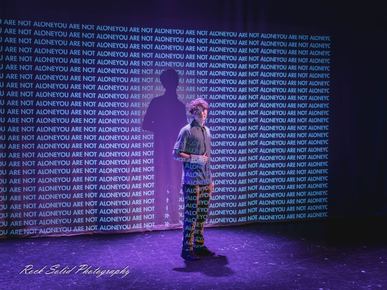 Professional photography for Dear Evan Hansen at Bay City Central. Capture emotional, theater-style portraits you'll treasure forever.
