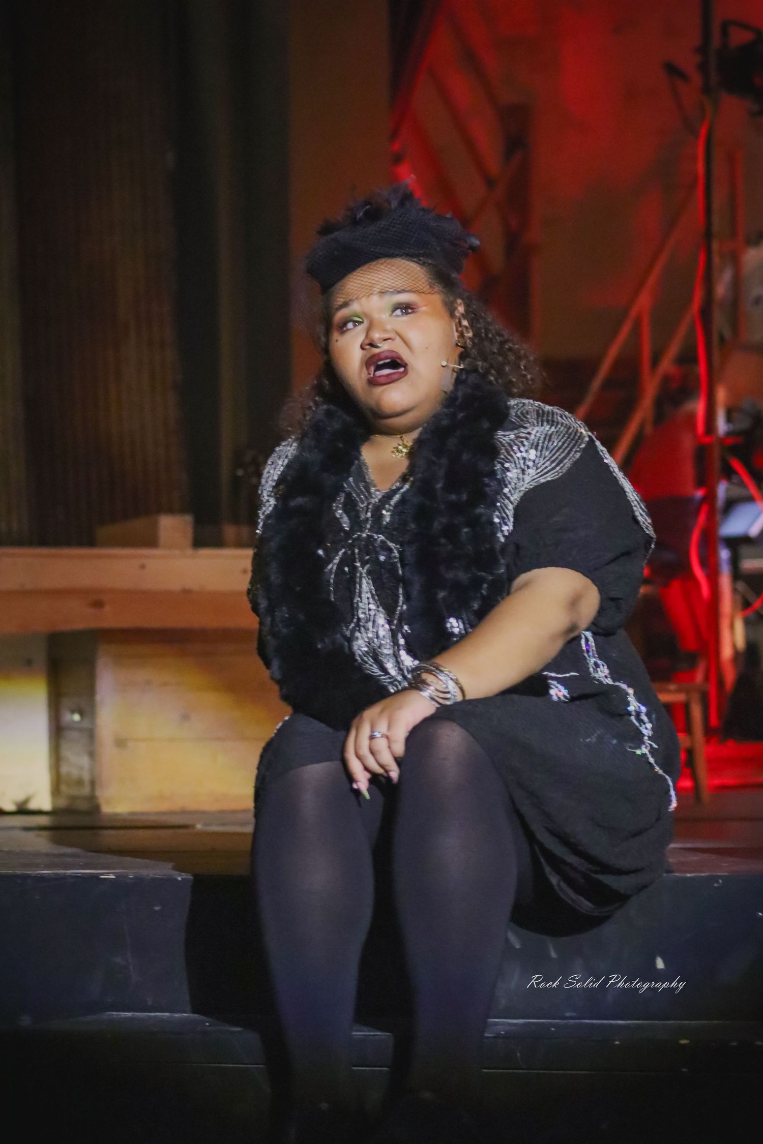 Experience Hadestown on stage- High-quality production, dramatic live performance shots & exclusive theatre gallery images in Bay City, Mi
