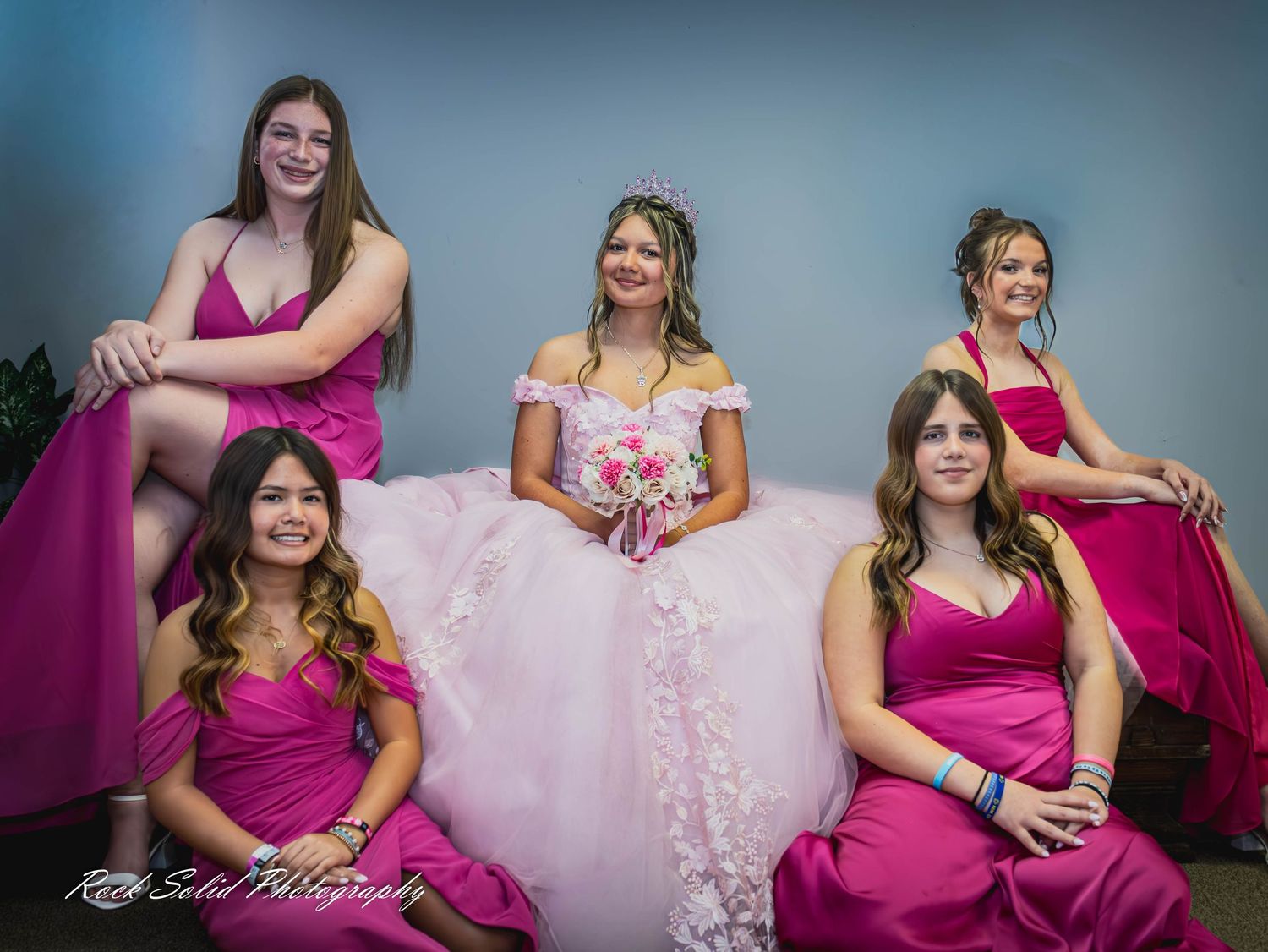 Capturing your beautiful traditions. Browse stunning Quincean`era portraits, live party photography, and emotional family moments.