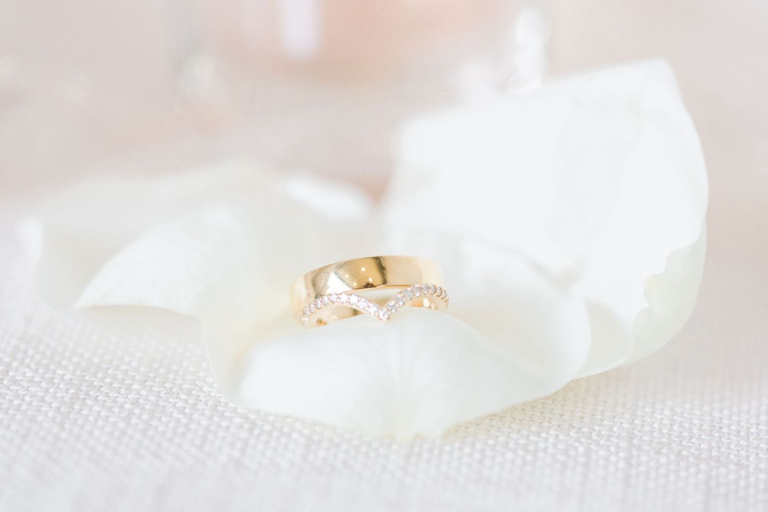 bride and groom rings