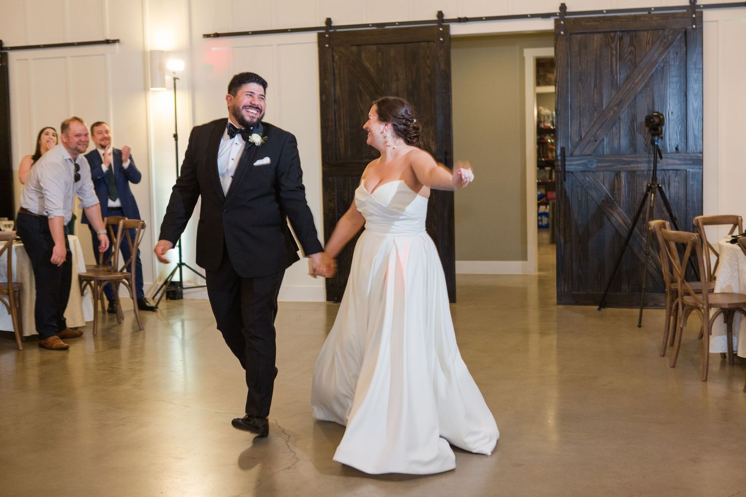 start of reception