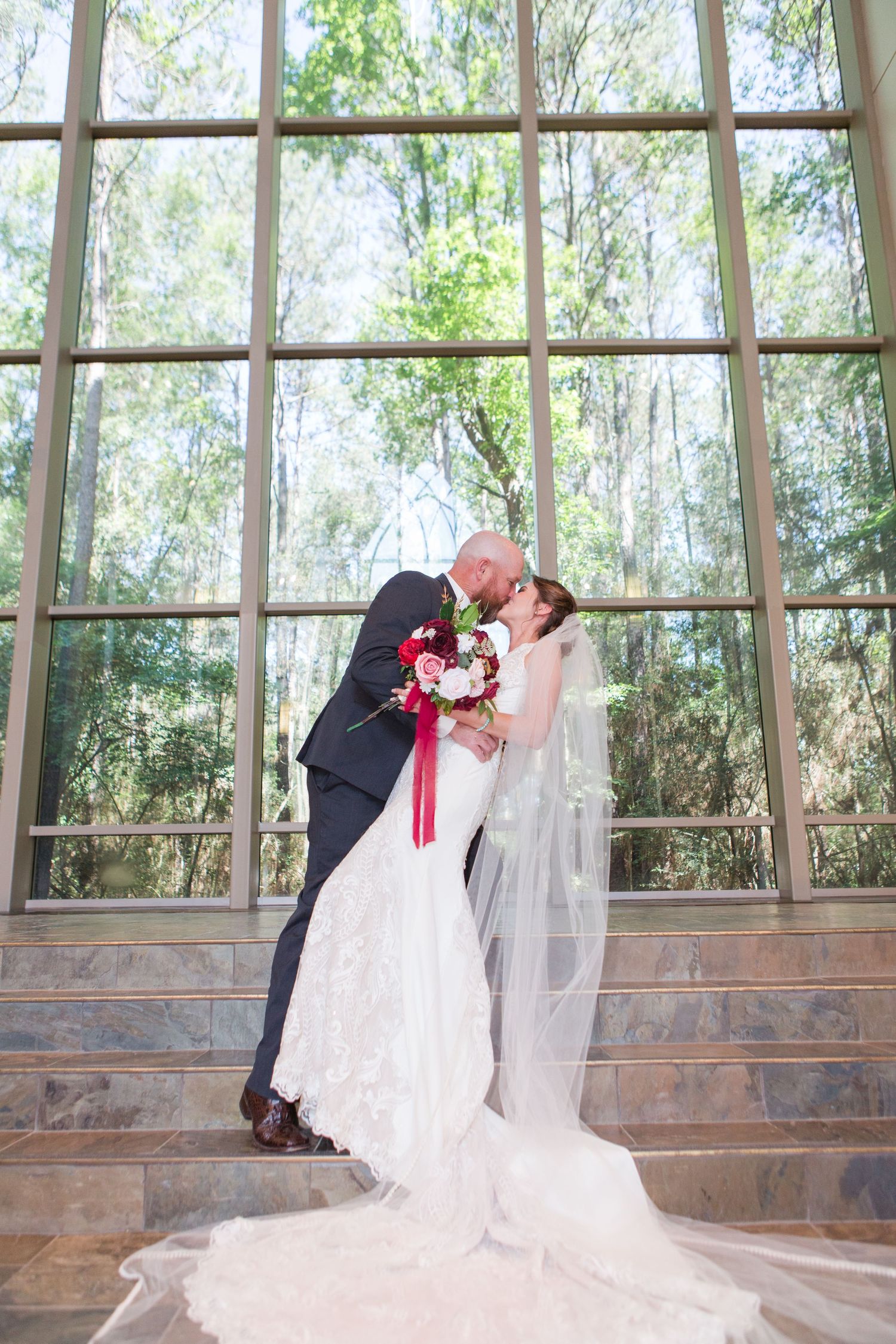 first married kiss
