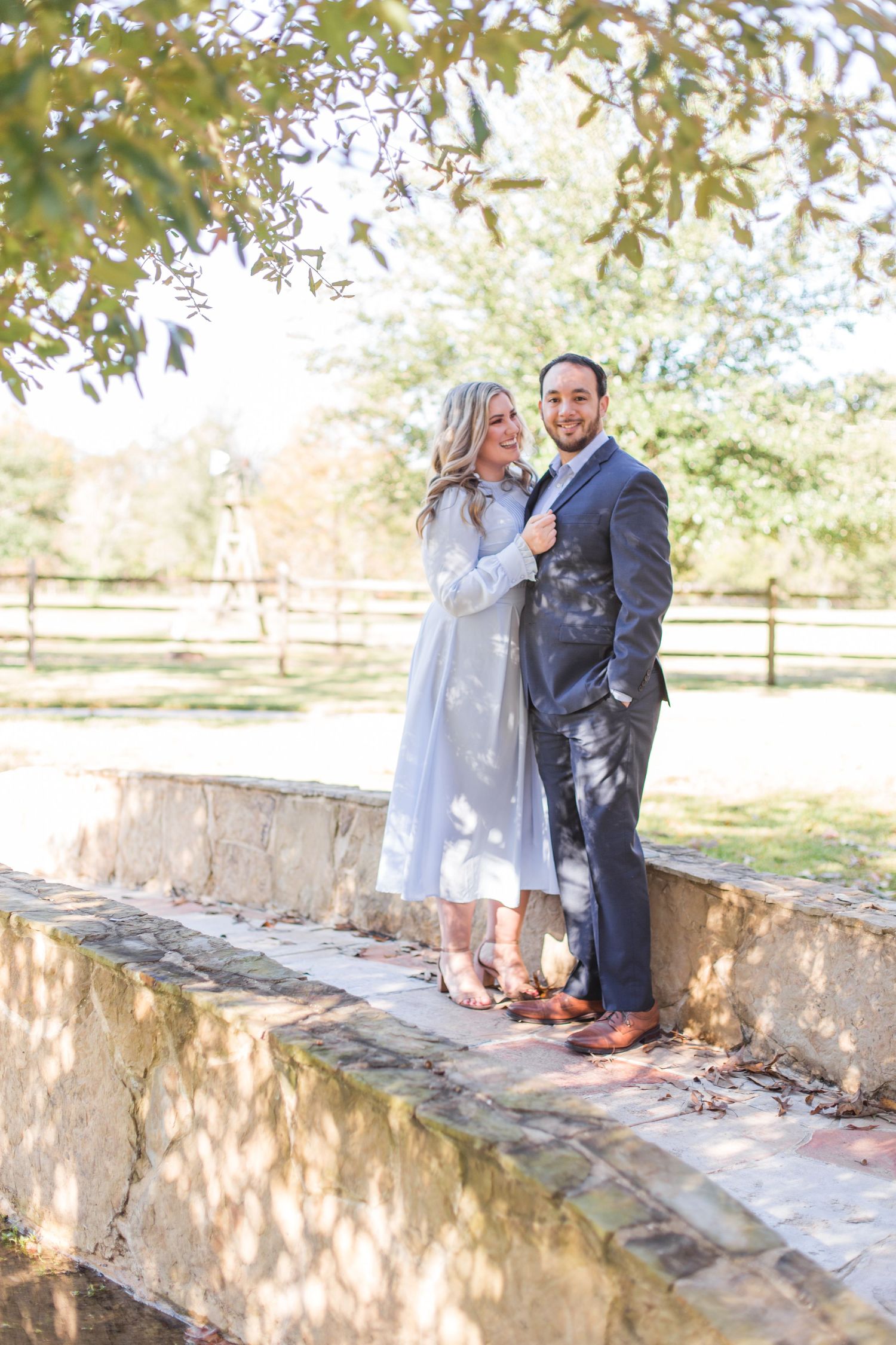 engagement on bridge