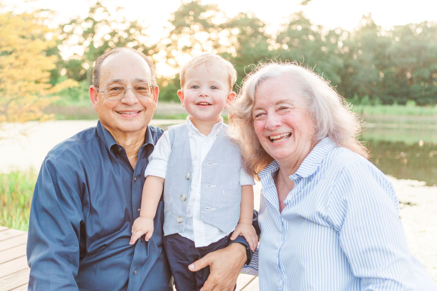 grandparents with grandchild