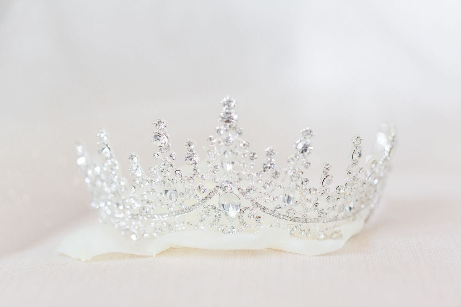bride princess crown