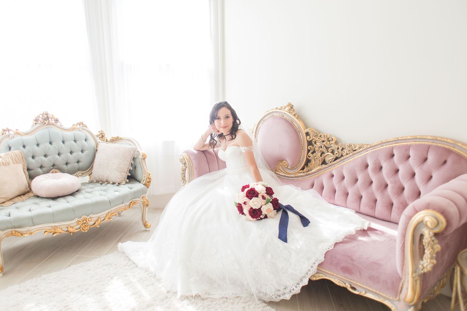 The Belamour Bridal room