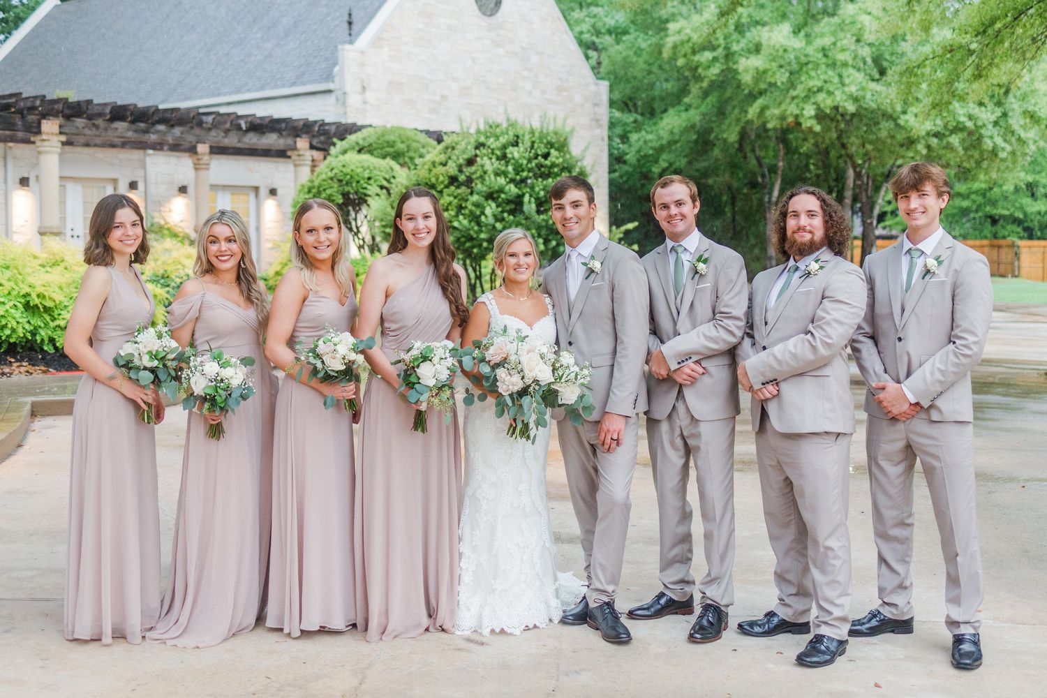 Ashton Gardens North Houston Bridal party