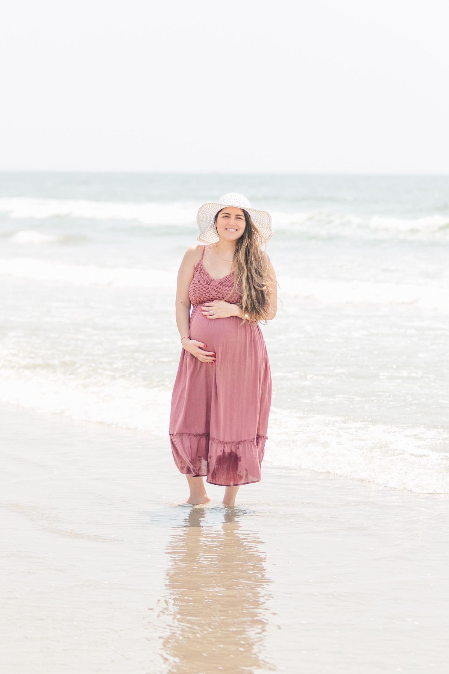 maternity at the beach