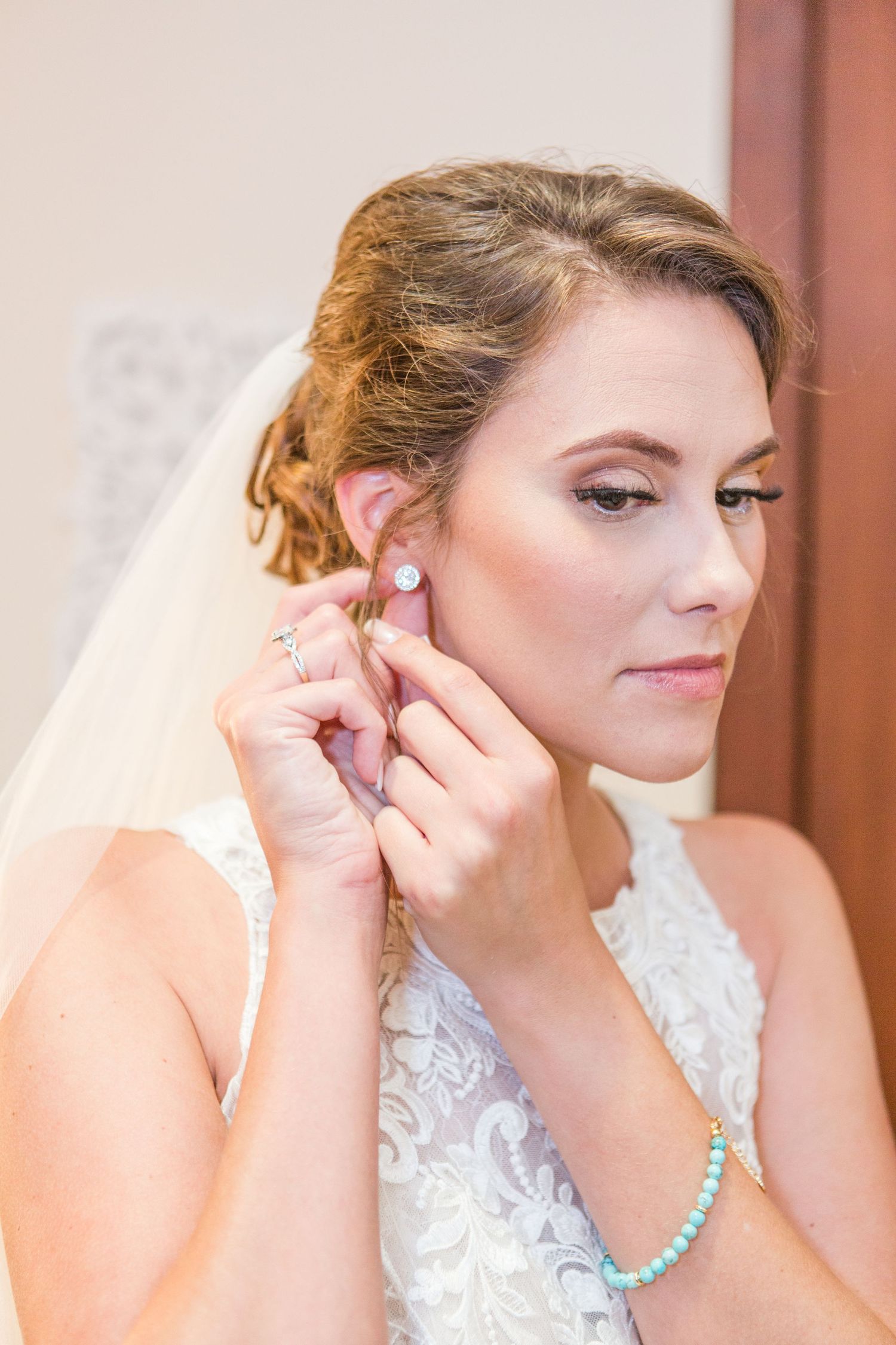 bride getting ready