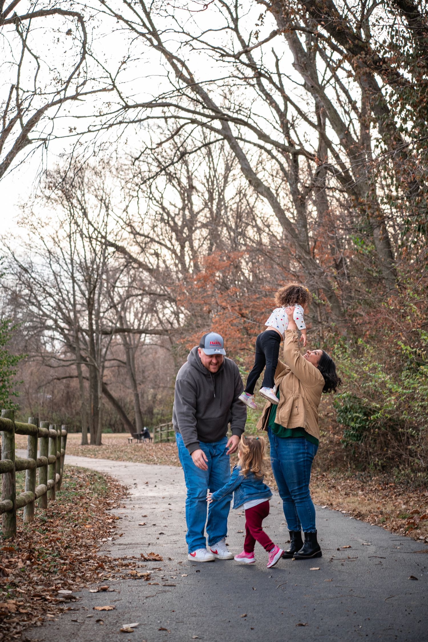 Family with young kids
