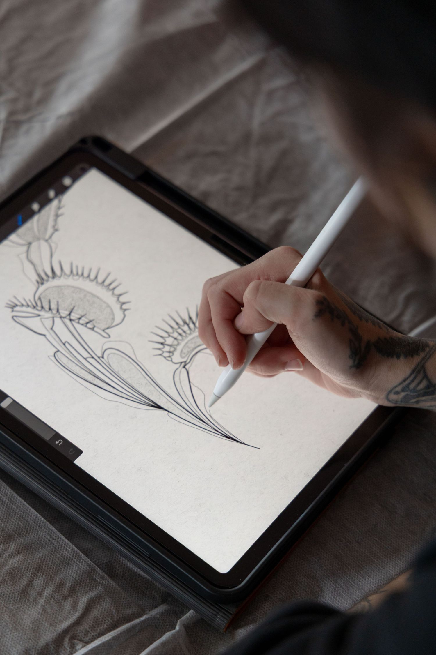 Ren Abate (Ren In Black) Tattooer Branding Photography in Sudbury, Ontario