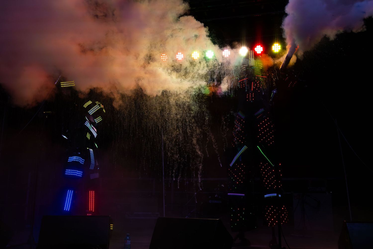 LED Robot Show at Sauble Beach Party