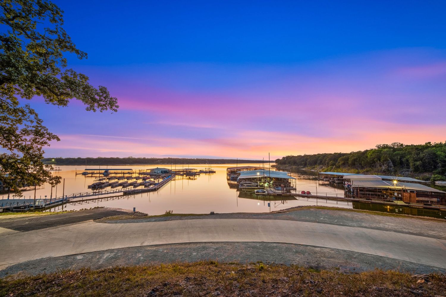 Buncomb Creek Marina Twilight 1