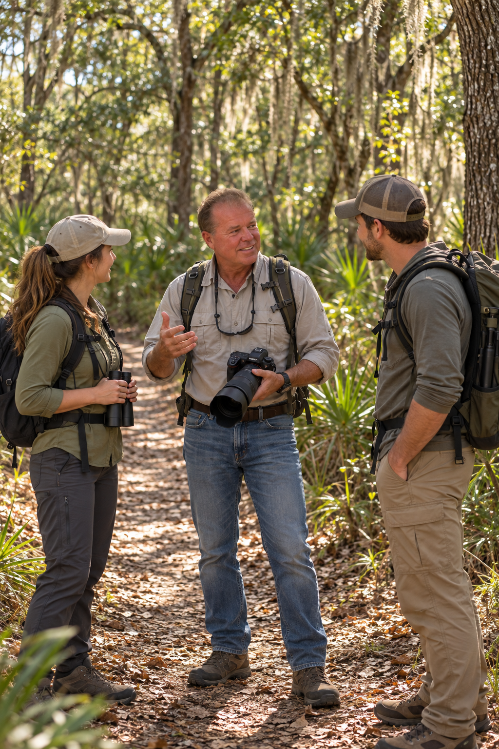 Steve Cole on a Private Photography Session with clients