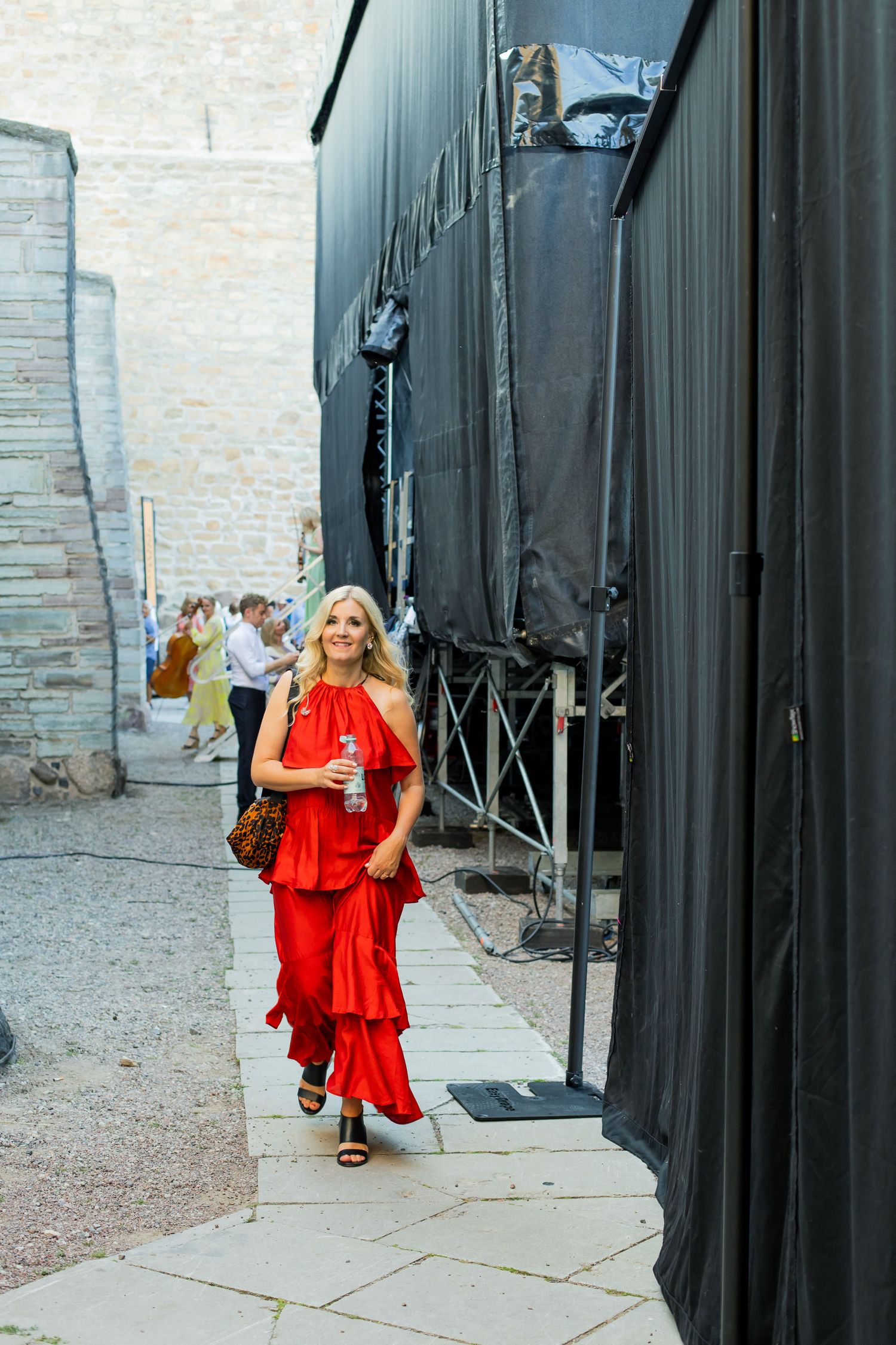 Musikalkväll med Peter Johansson och Emmi Christensson i Vadstena slott. sångkollektivet. Fotograf Rebecca Nordin.