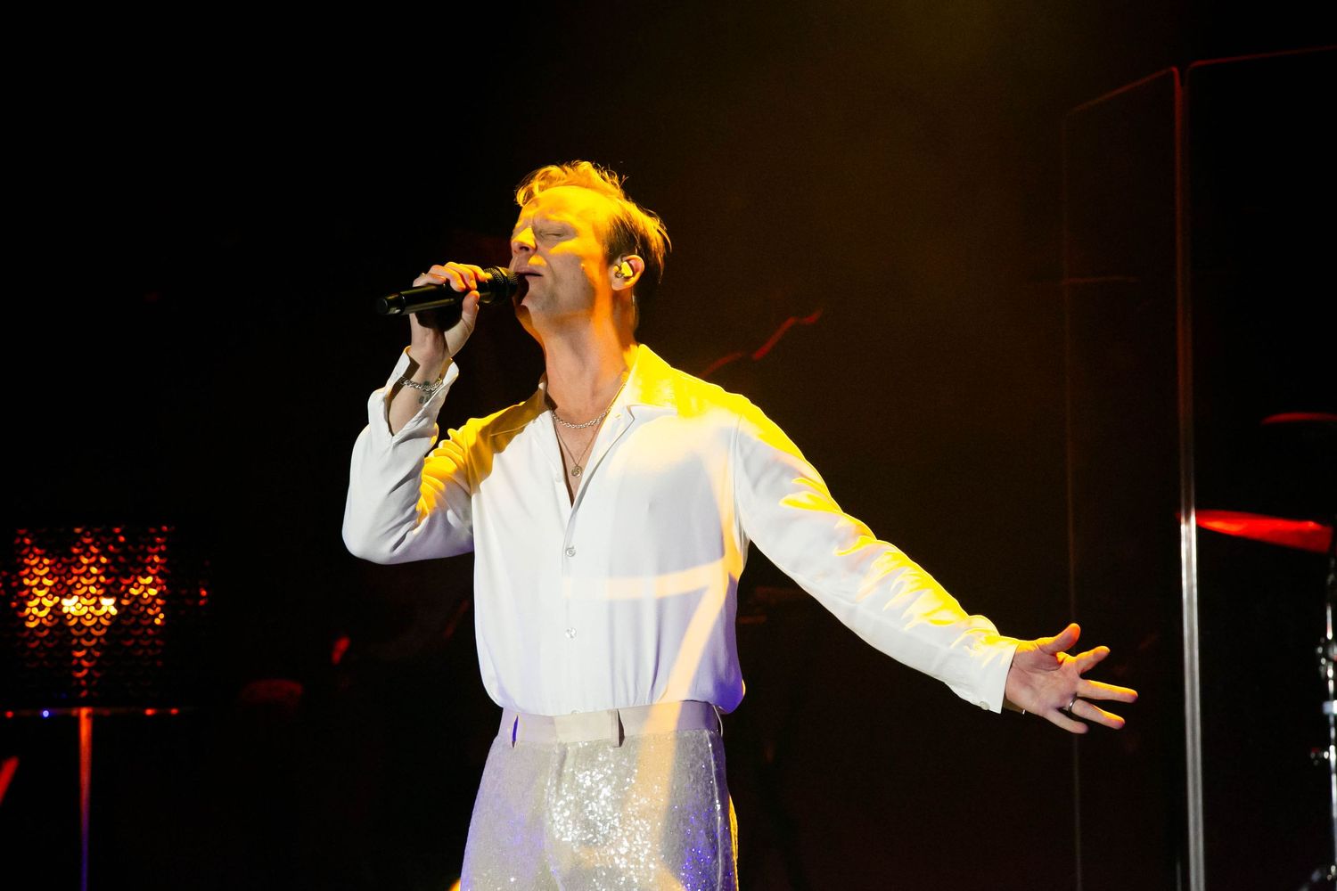 Christmas Night i Karlstad med Bruno Mitsogiannis, Wiktoria, Andreas Weise och Nike Sellmar. Fotograf Rebecca Nordin.