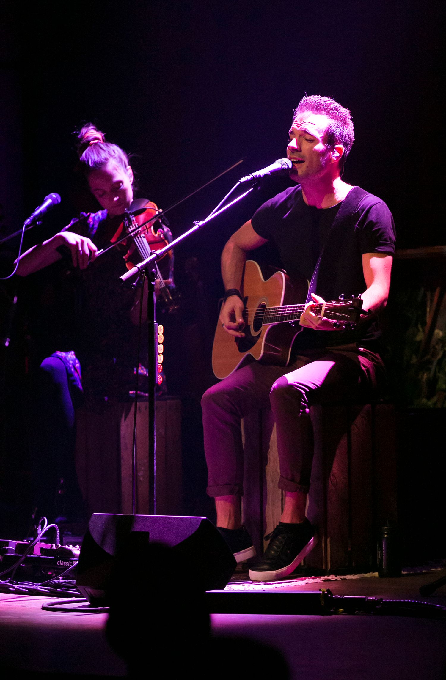 Peter, Bruno, Matilda och Petra Unplugged 2019. Fotograf Rebecca Nordin.