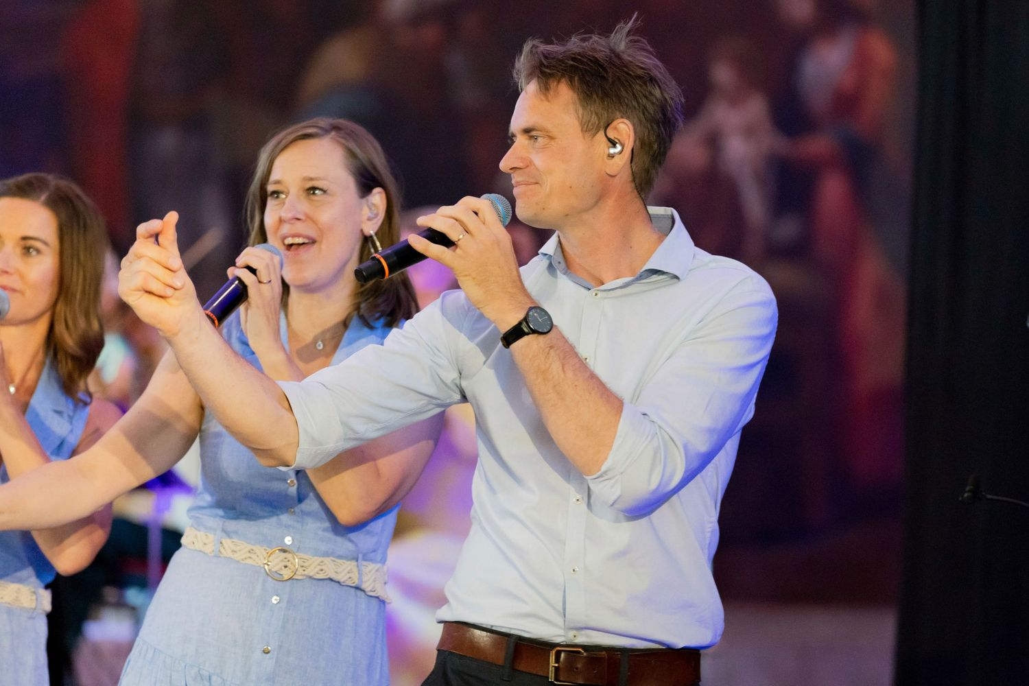 Sommarkonsert med Peter Johansson och Matilda Grün 2025. Kusiner och familj. Fotograf Rebecca Nordin. Oskar.