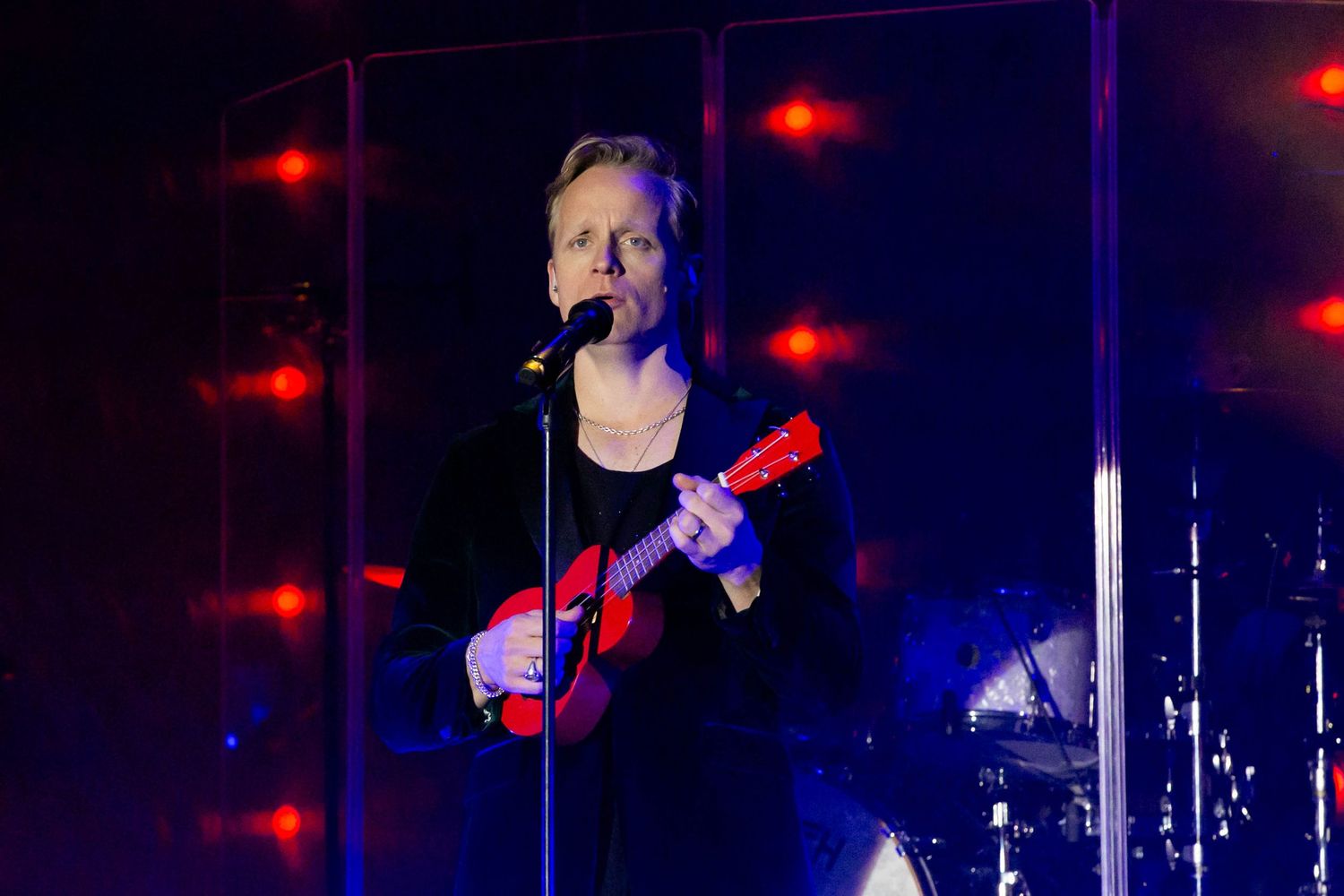 Christmas Night i Karlstad med Bruno Mitsogiannis, Wiktoria, Andreas Weise och Nike Sellmar. Fotograf Rebecca Nordin.