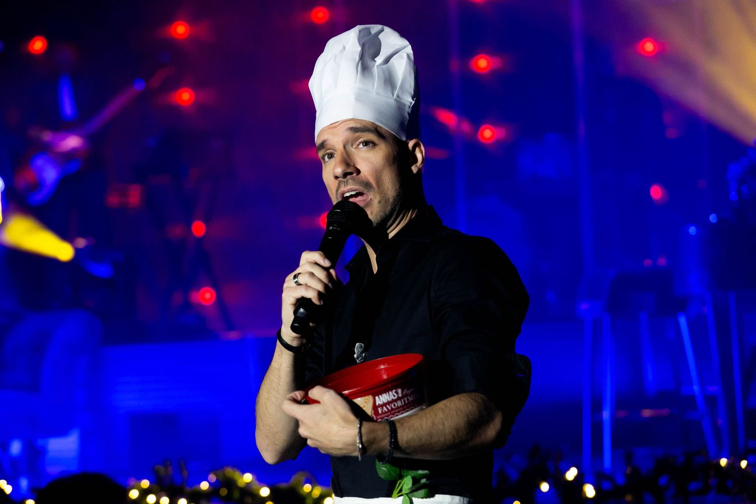 Christmas Night i Karlstad med Bruno Mitsogiannis, Wiktoria, Andreas Weise och Nike Sellmar. Fotograf Rebecca Nordin.