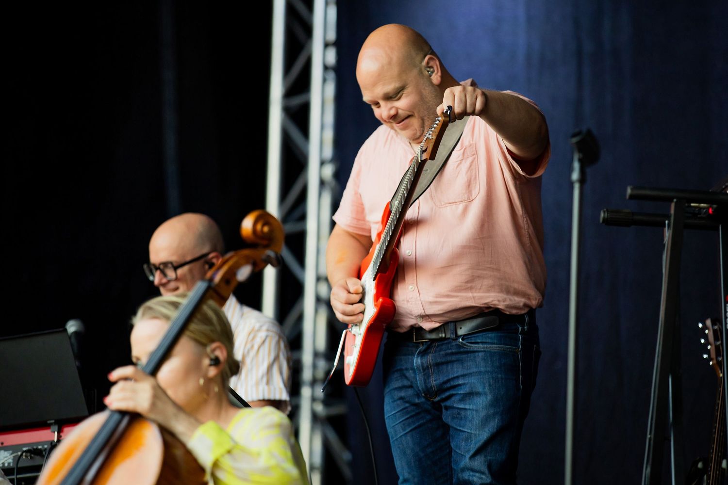 Musikalkväll med Peter Johansson och Emmi Christensson i Vadstena slott. sångkollektivet. Fotograf Rebecca Nordin.