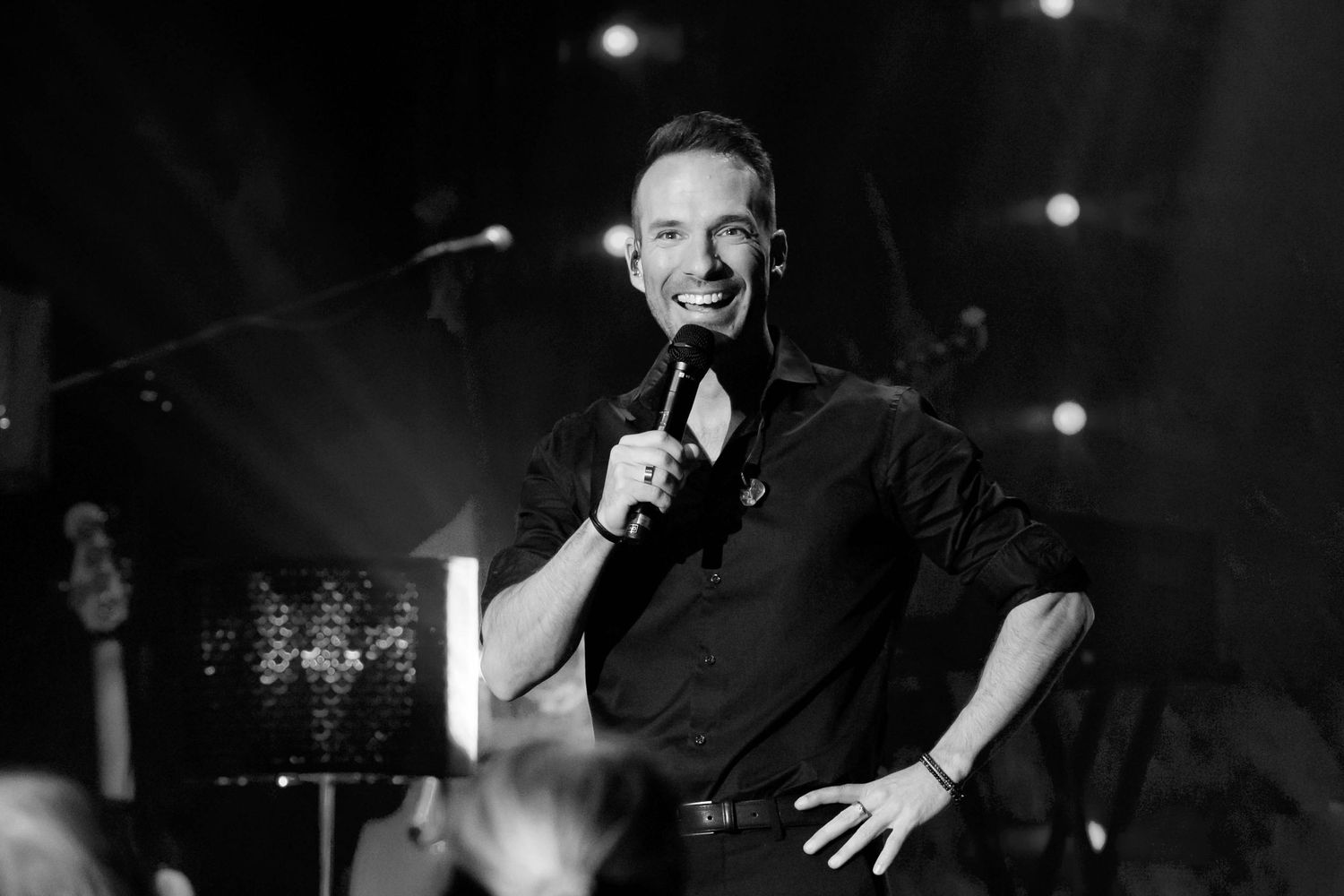 Christmas Night i Karlstad med Bruno Mitsogiannis, Wiktoria, Andreas Weise och Nike Sellmar. Fotograf Rebecca Nordin.