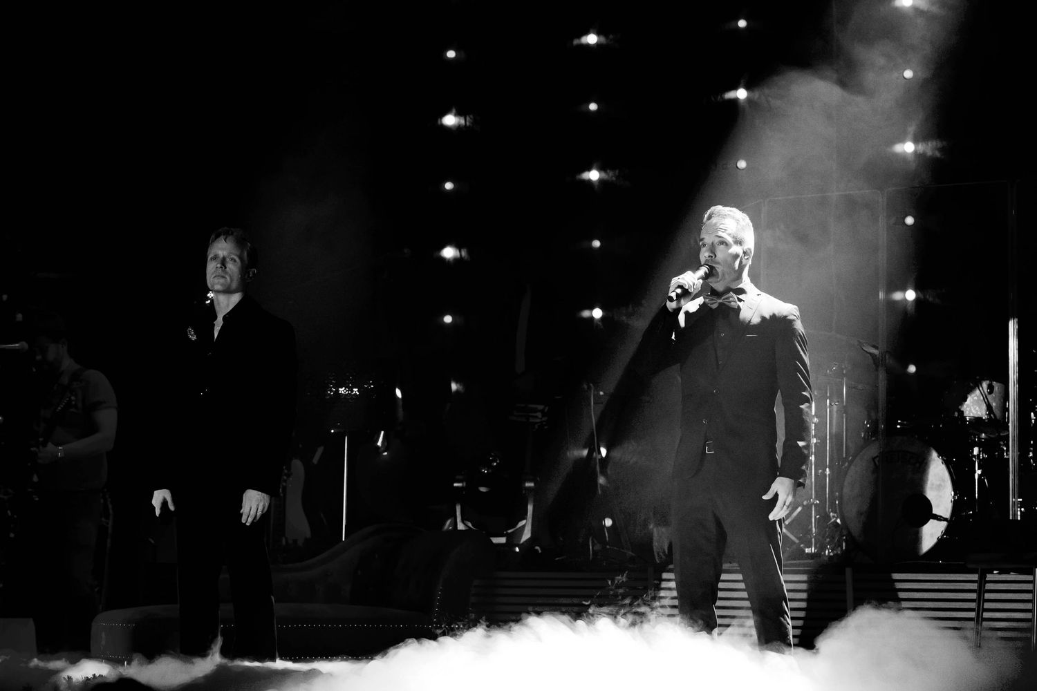 Christmas Night i Karlstad med Bruno Mitsogiannis, Wiktoria, Andreas Weise och Nike Sellmar. Fotograf Rebecca Nordin.