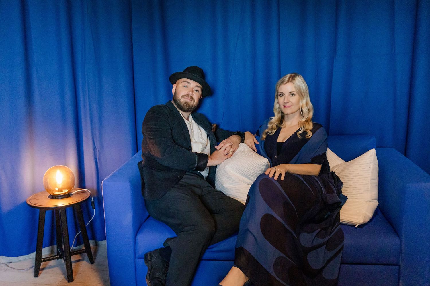 Emmi Christenssons konsert på Borgviks Gård tillsammans med  Jonatan Bengtsson. Fotograf Rebecca Nordin.