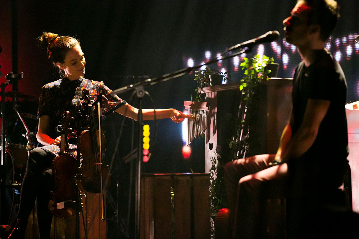Peter, Bruno, Matilda och Petra Unplugged 2019. Fotograf Rebecca Nordin.