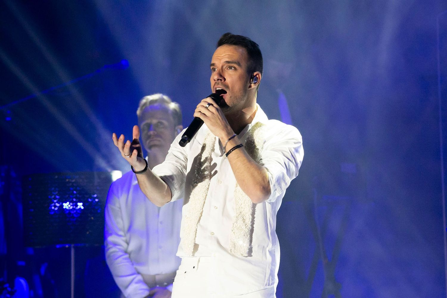 Christmas Night i Karlstad med Bruno Mitsogiannis, Wiktoria, Andreas Weise och Nike Sellmar. Fotograf Rebecca Nordin.