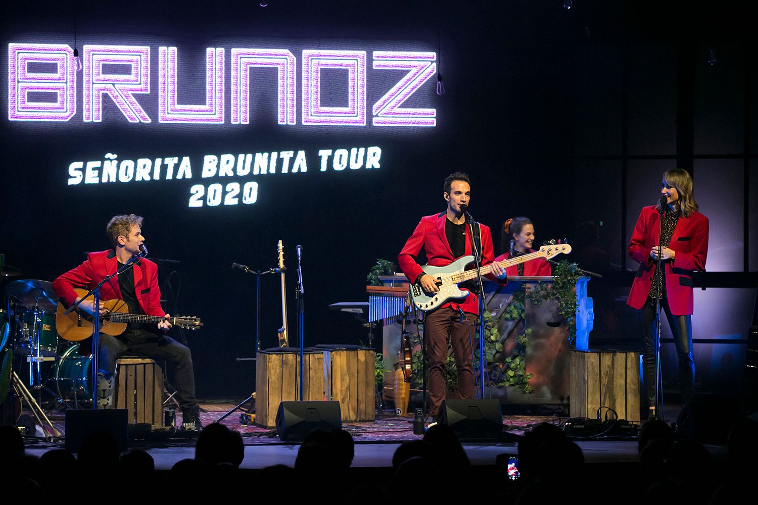Peter, Bruno, Matilda och Petra Unplugged 2019. Fotograf Rebecca Nordin. Brunoz.