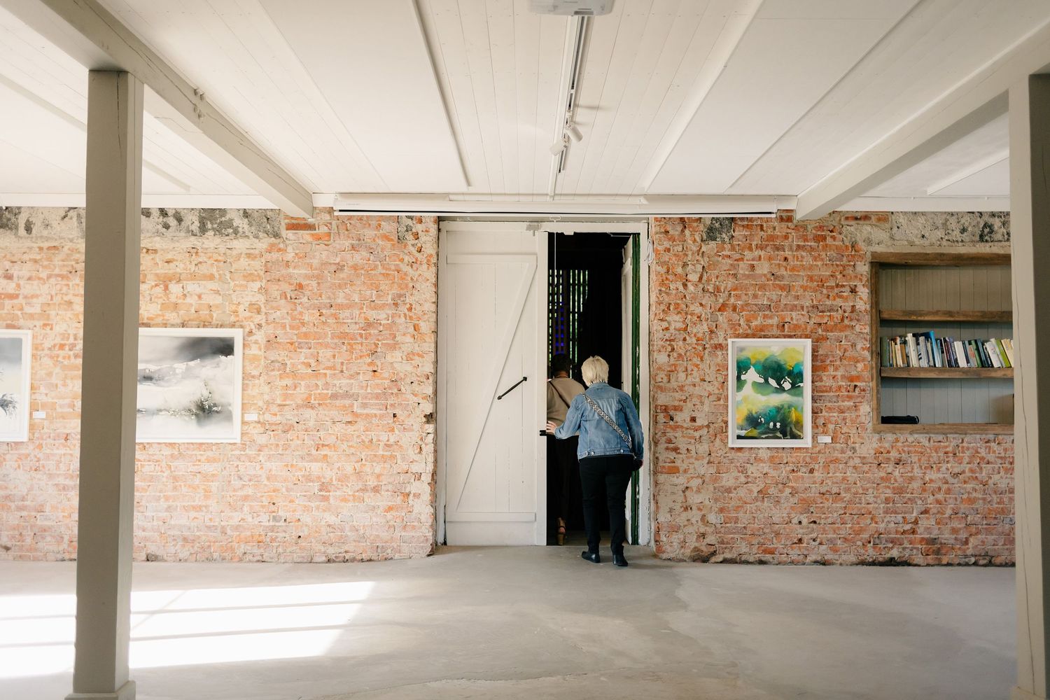 Emmi Christenssons konsert på Borgviks Gård tillsammans med  Jonatan Bengtsson. Fotograf Rebecca Nordin.